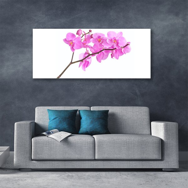 Tablou pe panza canvas Flori roz Floral