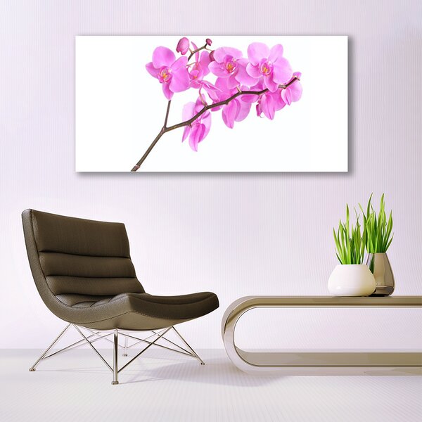 Tablou pe panza canvas Flori roz Floral
