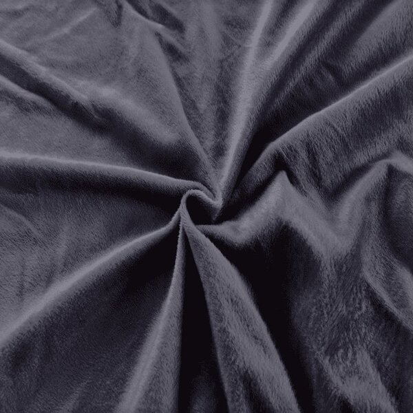 Cearsaf Cocolino microplus cu elastic SOFT 180x200 cm gri antracit