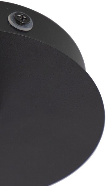 Spotlight modern pentru baie negru IP44 - Ducha