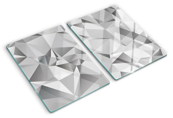 Tocător sticlă Model de diamant