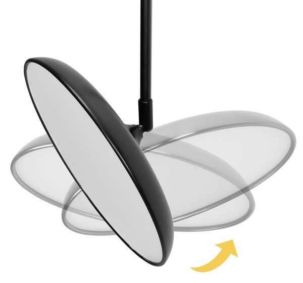 Lampa wisząca LED APP1280-CP Black