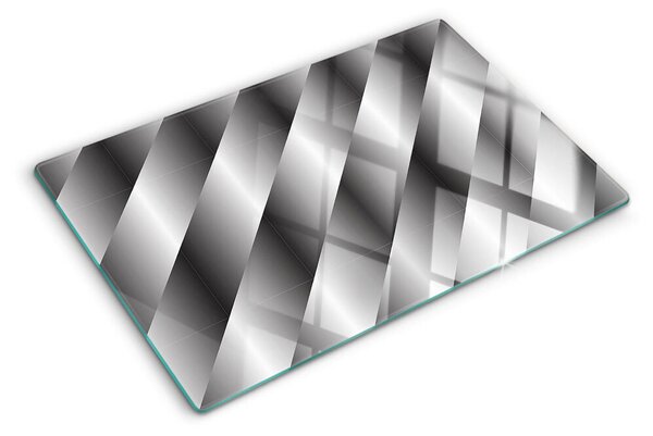 Tocător de bucătărie Modele geometrice în nuanțe de gri