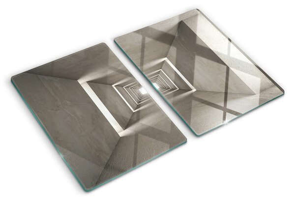 Tocător de bucătărie Interior geometric cu efect de adâncime