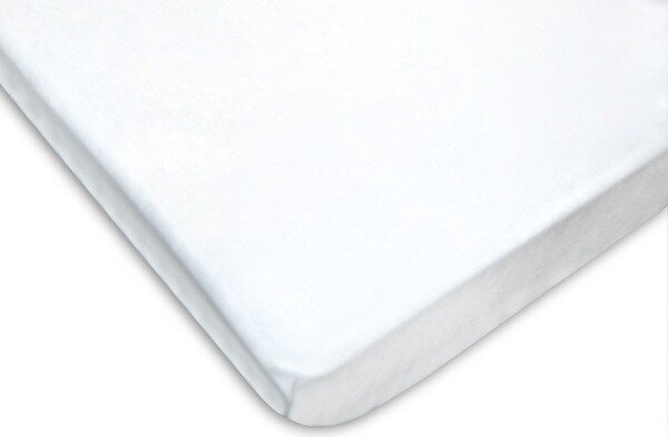 Cearșaf Jersey cu elastic 160x200 cm (alb)