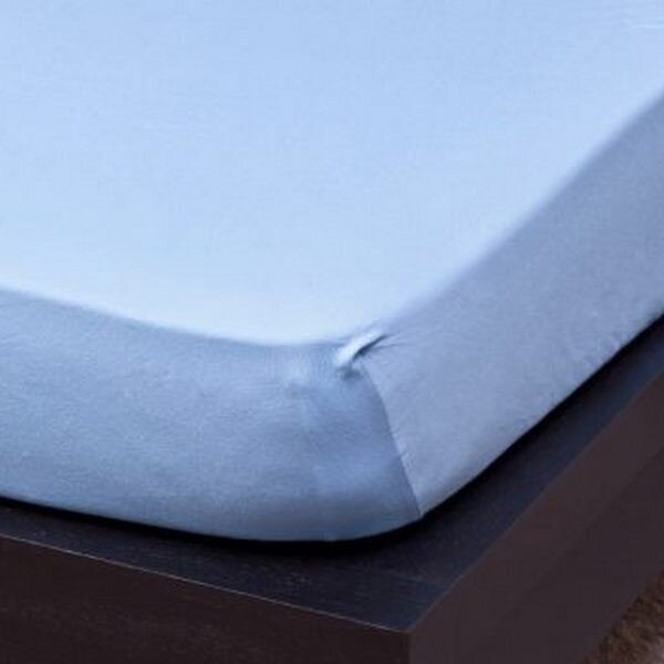 Cearșaf Jersey cu elastic 70x140 cm (albastru deschis)