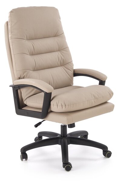 Scaun de birou Houston 2003, Bej, Negru, 112x65x72cm, 20 kg