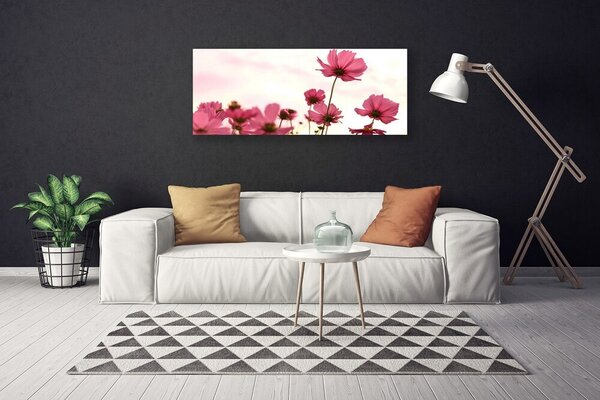 Tablou pe panza canvas Flori roz Floral