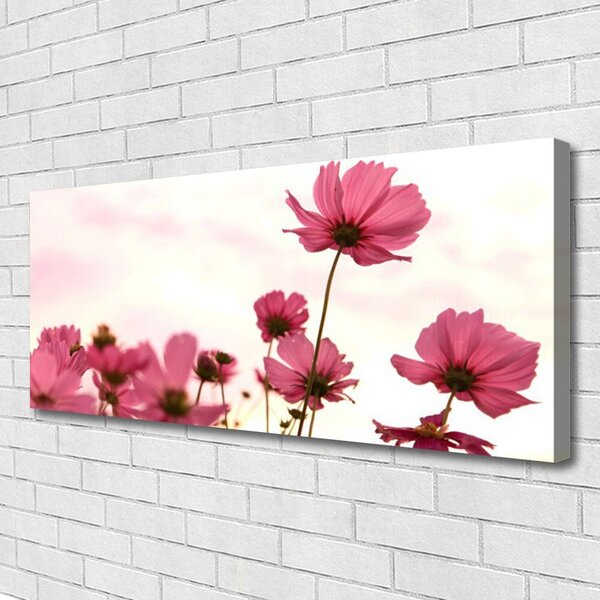 Tablou pe panza canvas Flori roz Floral