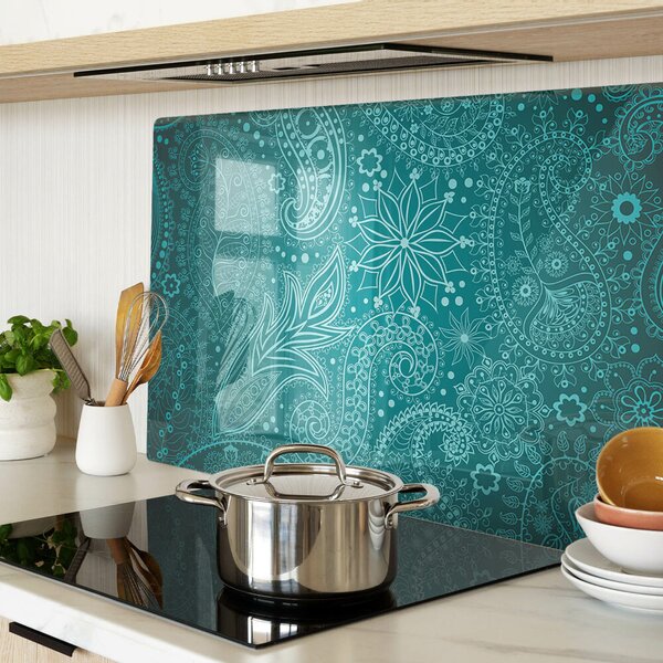 Tocător sticlă Model Paisley