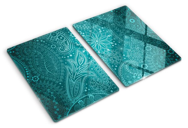 Tocător sticlă Model Paisley