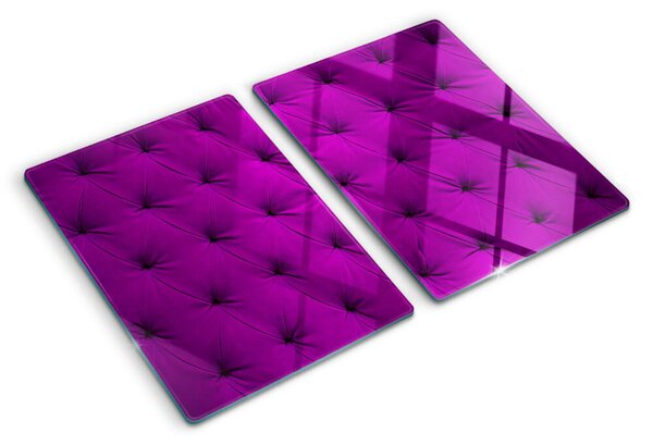 Tocător sticlă Matlasare violetă