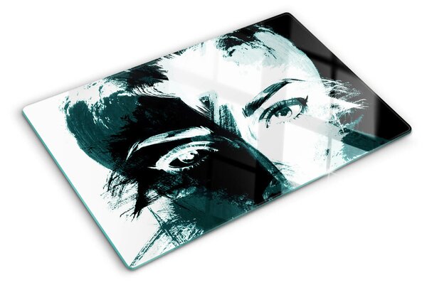 Tocător de bucătărie Portret în stil abstract