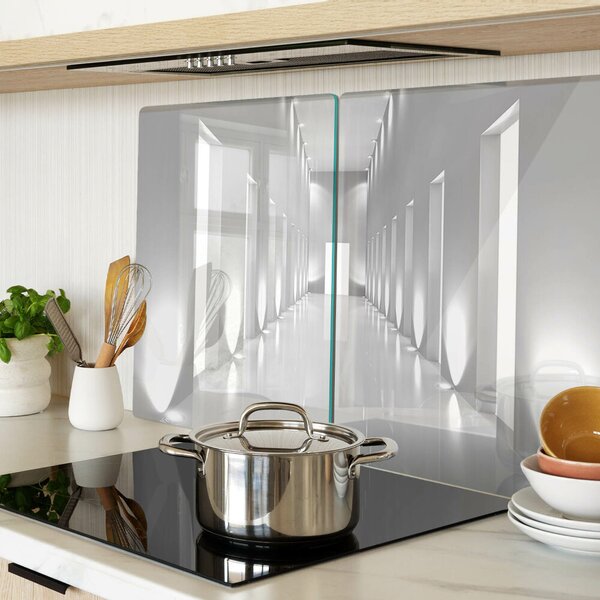 Tocător sticlă Labirint luminos abstract