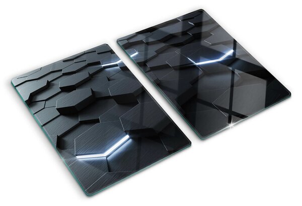 Tocător de bucătărie Model hexagonal cu efect 3D