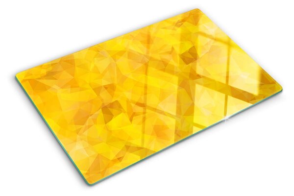 Tocător de bucătărie Mozaic geometric galben