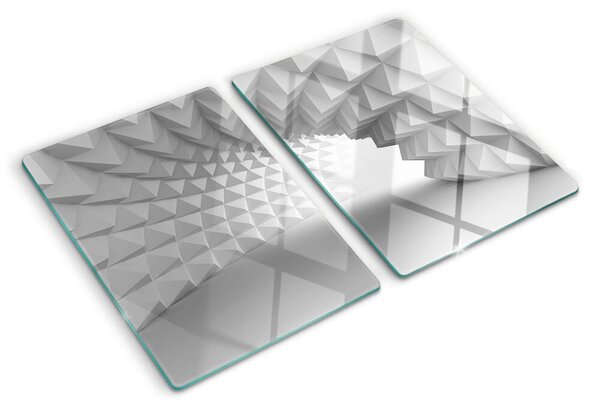 Tocător de bucătărie Model geometric 3D
