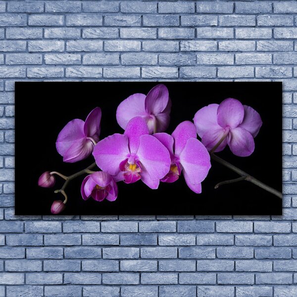 Tablou pe panza canvas Flori roz Floral