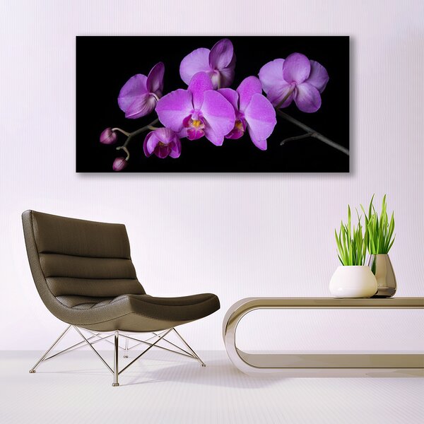 Tablou pe panza canvas Flori roz Floral