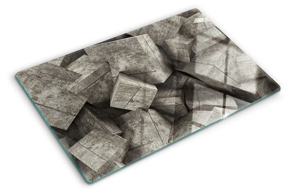 Tocător sticlă Forme geometrice abstracte