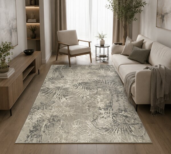 Covor Anny 33039 160, Model Living Dormitor, Bej Gri 78x150