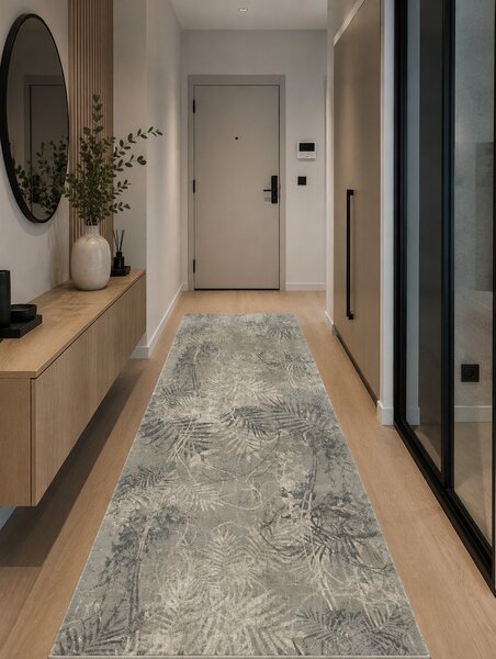 Traversa HoL, Festonata, Model Anny 33039 160, Latimea 58 cm,Bej Gri 58 x 200, Bej/Gri