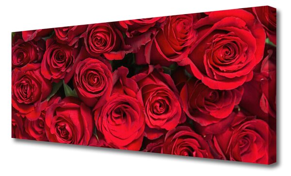 Tablou pe panza canvas Trandafiri Floral Red