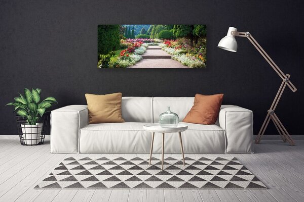 Tablou pe panza canvas Scari Garden Natura Multi