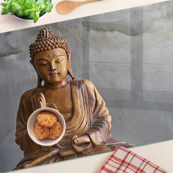 Tocător de bucătărie Buddha în meditație