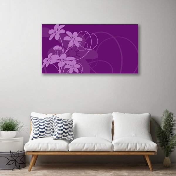 Tablou pe panza canvas Abstract Art roz