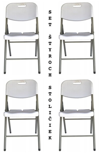 Set avantajos de patru scaune pentru catering