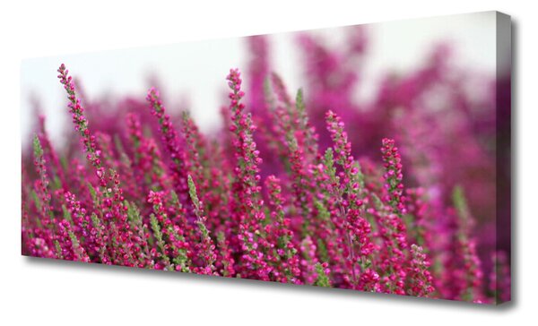 Tablou pe panza canvas Flori Floral Roșu Verde