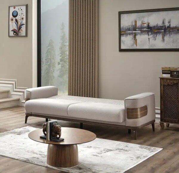 Canapea extensibila 3 locuri New Wood