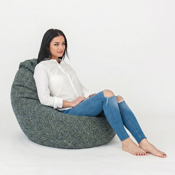 Fotoliu Nirvana Hobbit Pufrelax, Material Textil - Nordic Field