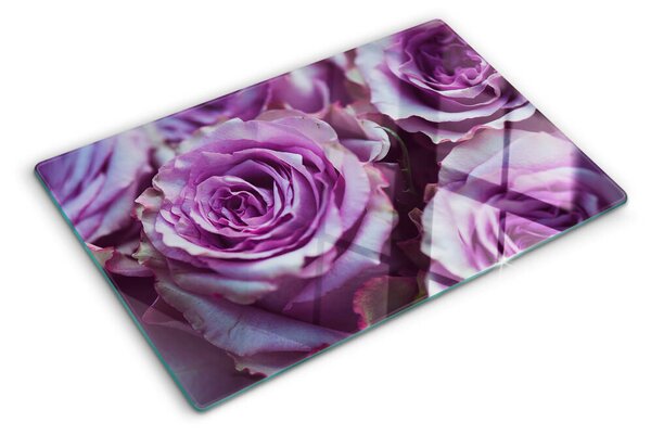 Tocător de bucătărie Trandafiri în nuanțe de violet