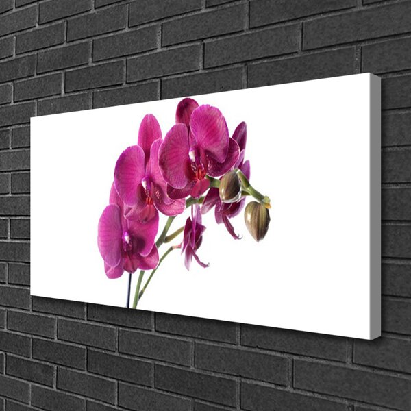 Tablou pe panza canvas Flori Floral Roșu