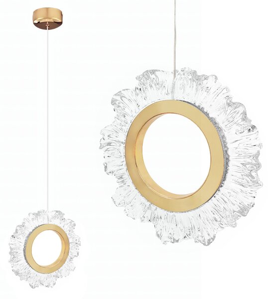 Lampa LED LHJ102-1CP GOLD