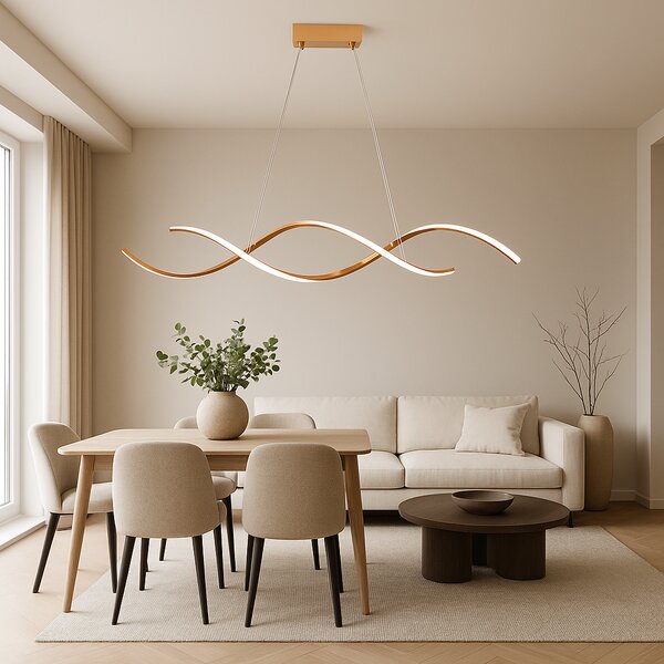 Lampa LED LHJ021-CP ROSE GOLD