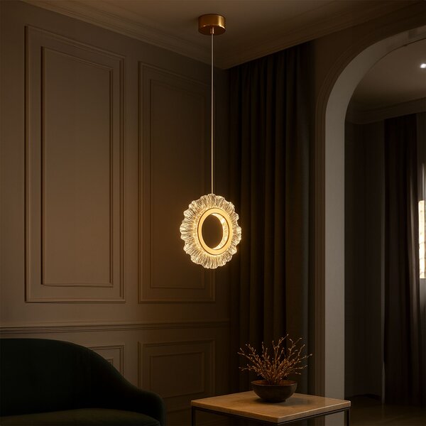 Lampa LED LHJ102-1CP GOLD