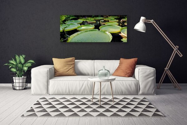 Tablou pe panza canvas Abstract Art Verde Negru