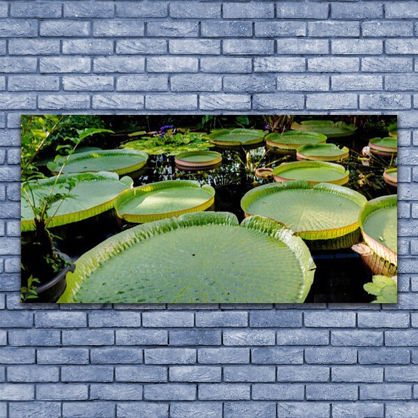 Tablou pe panza canvas Abstract Art Verde Negru