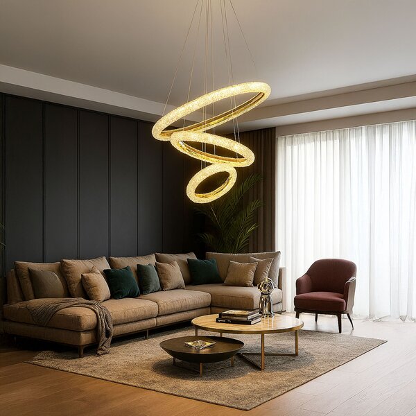 Lampa LED LHJ042-CP3 GOLD