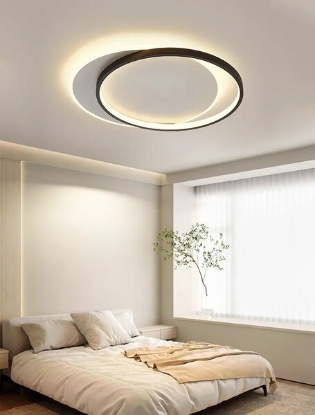 Lampă de tavan LED LHJ076-C NEAGRĂ 40 CM