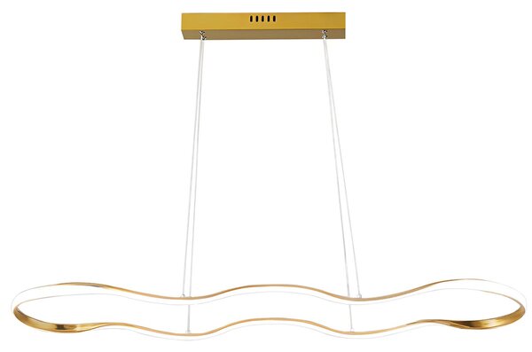 Toolight Toolight, Lampă de tavan LED 100cm, 24W, 3000K, LHJ028-CP, auriu, OSW-60018