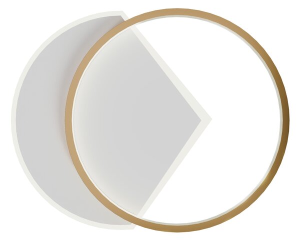 Lampa sufitowa LHJ078-C 40 CM GOLD LED