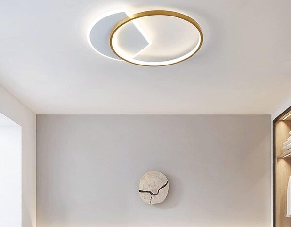 Lampa sufitowa LHJ078-C 40 CM GOLD LED