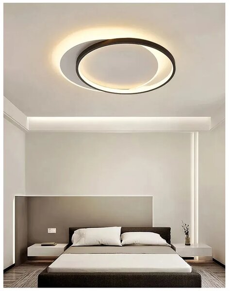 Lampă de tavan LED LHJ076-C NEAGRĂ 40 CM