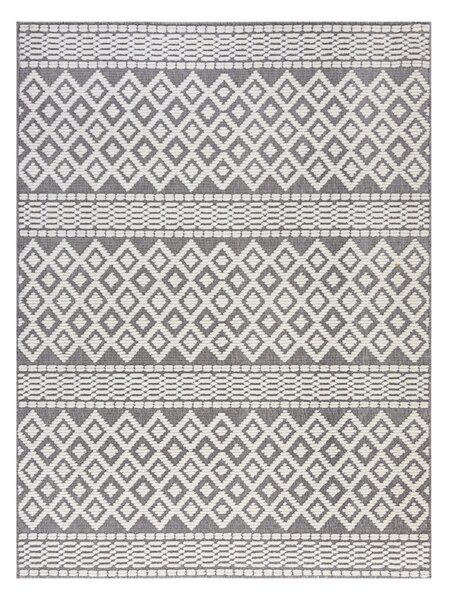 Covor gri lavabil din janilie 80x160 cm Jhansi – Flair Rugs