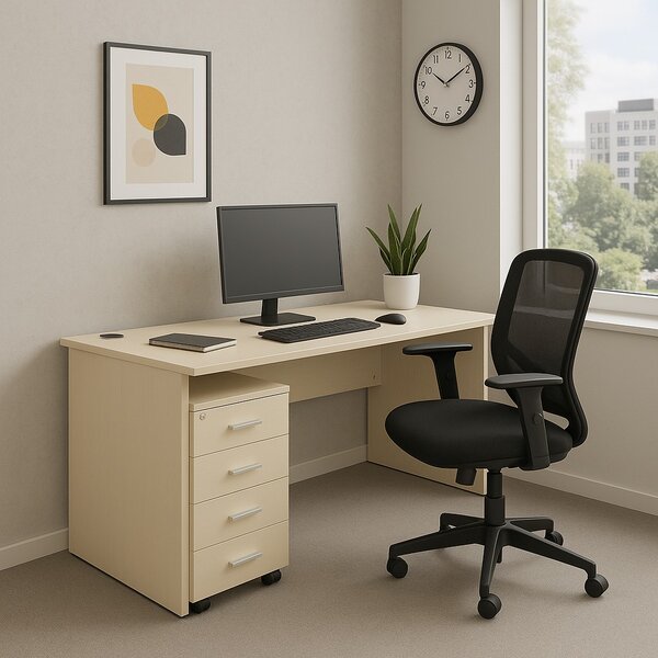 Masă SimpleOffice 160 x 80 cm, alb