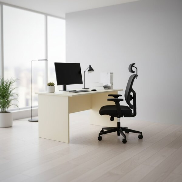 Masă SimpleOffice 120 x 80 cm, alb
